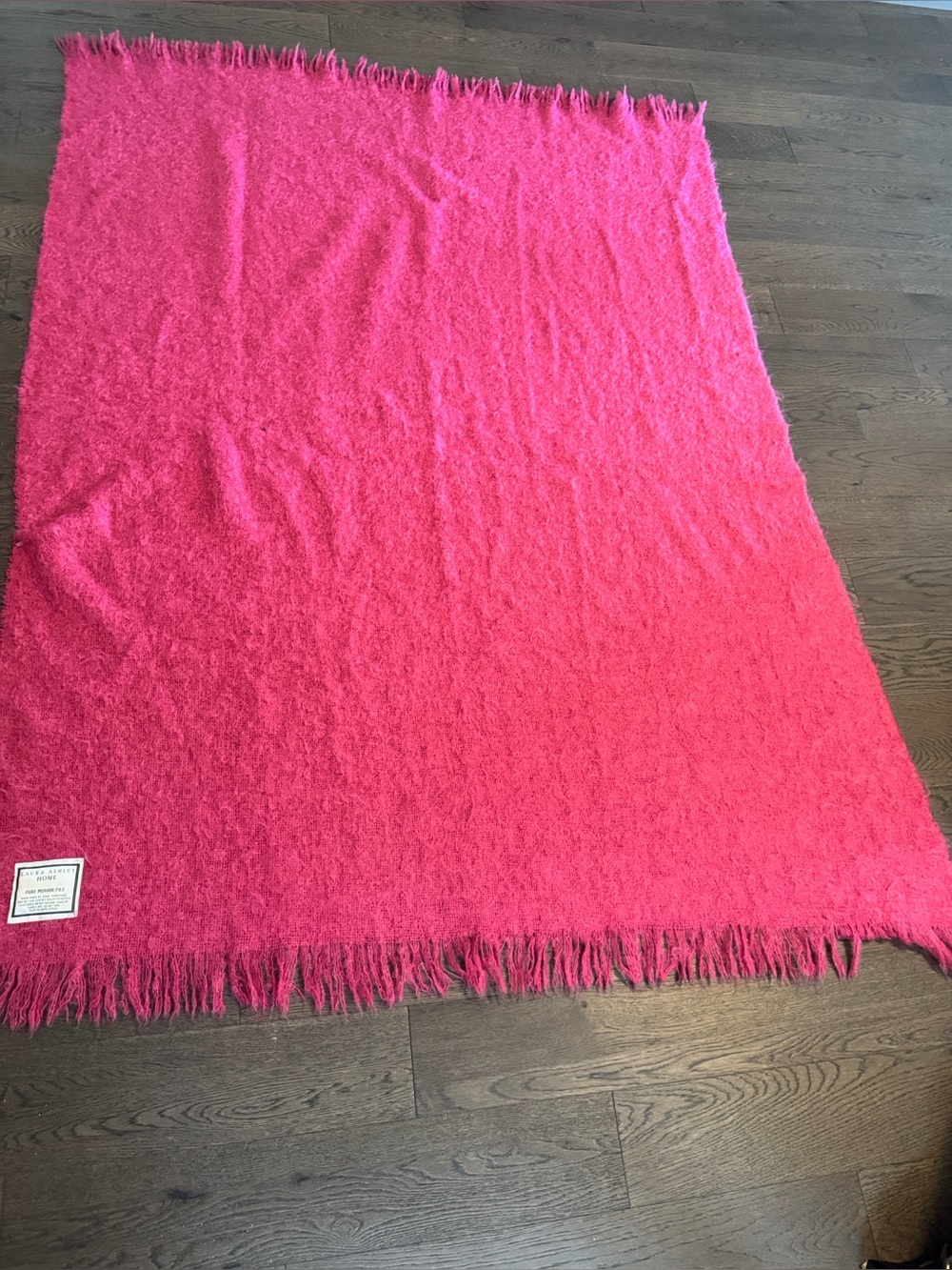 Laura Ashley Home Mohair Pile Throw